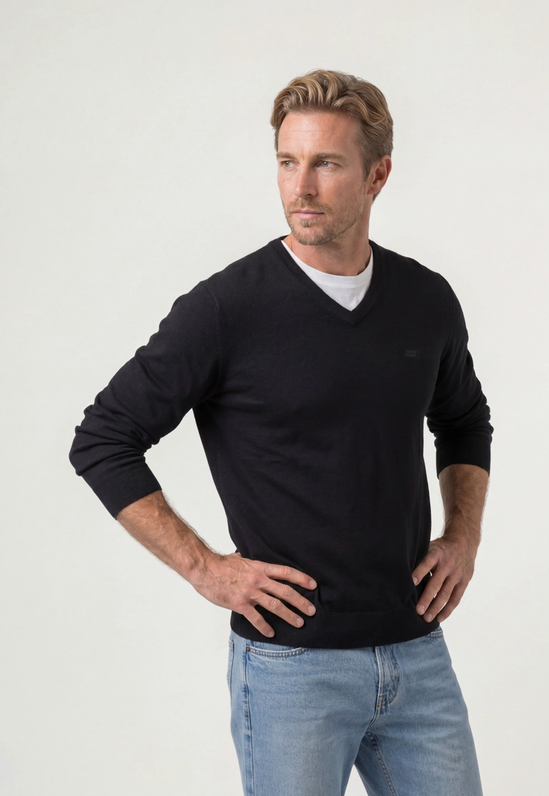 SWEATER NANTES BLACK - 1