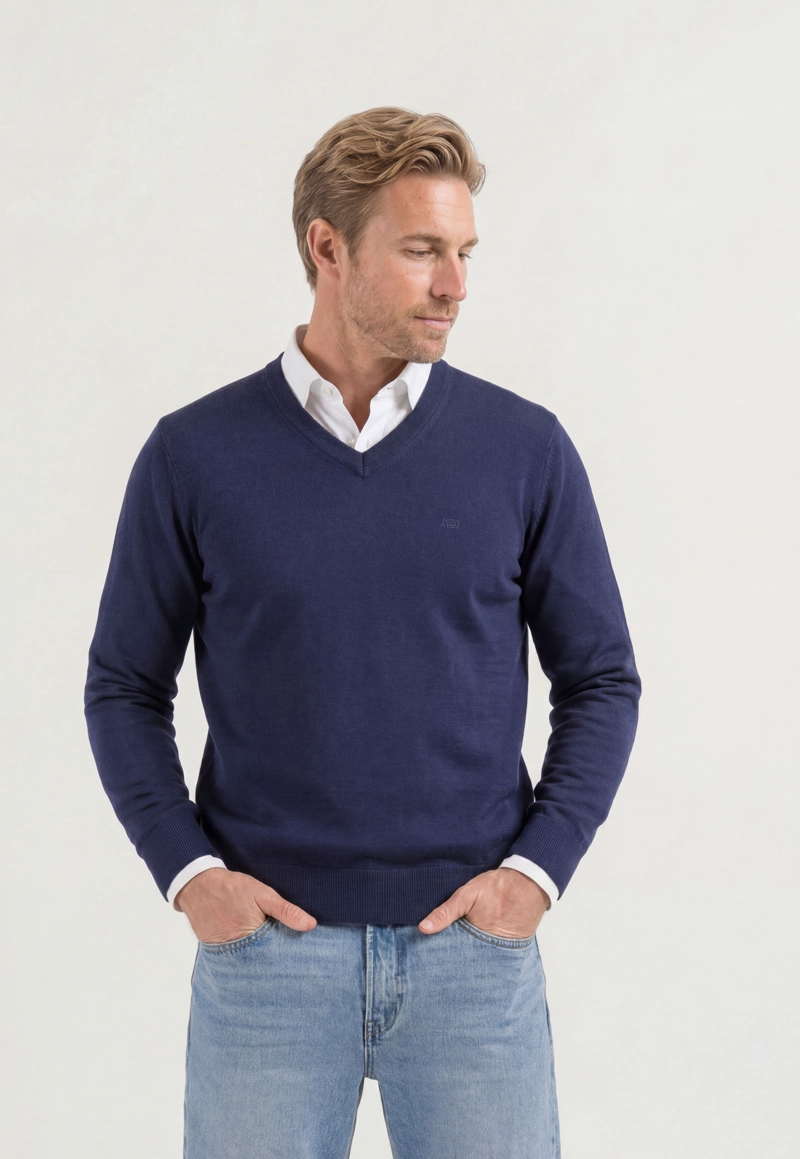 SWEATER NANTES NAVY - 1