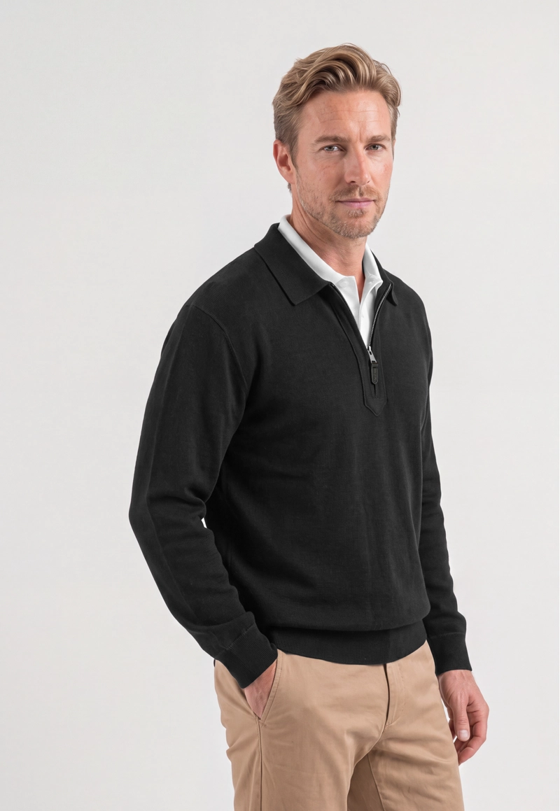 SWEATER RUAN BLACK - 1
