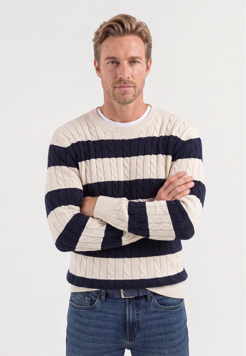 SWEATER ARLE S NAVY - 1