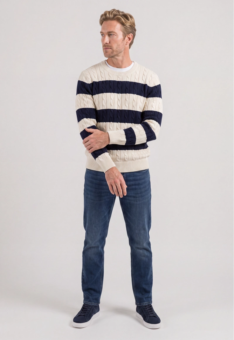 SWEATER ARLE S NAVY - 2