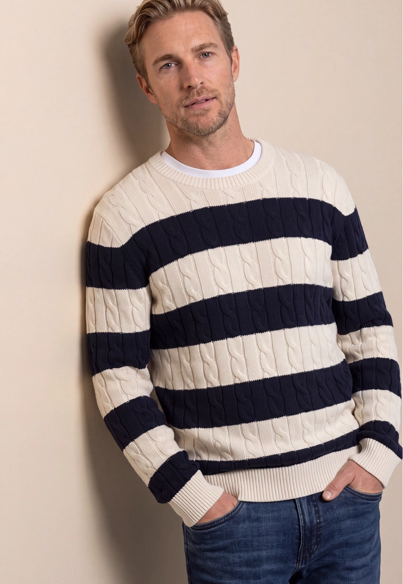 SWEATER ARLE S NAVY - 5