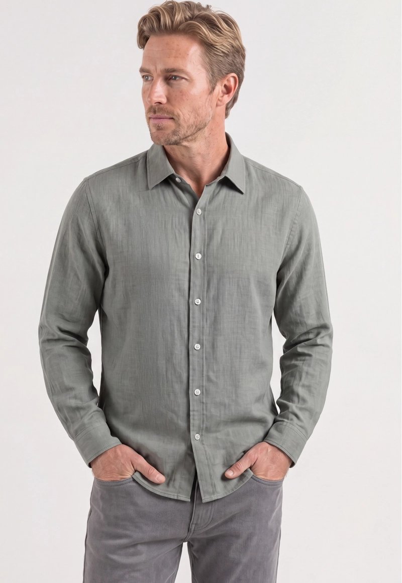 CAMISA SEILLANS SAGE - 1