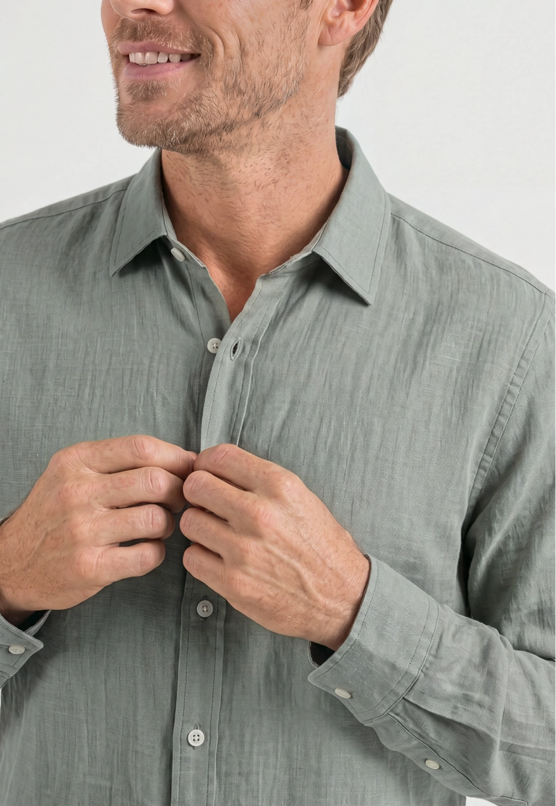 CAMISA SEILLANS SAGE - 4