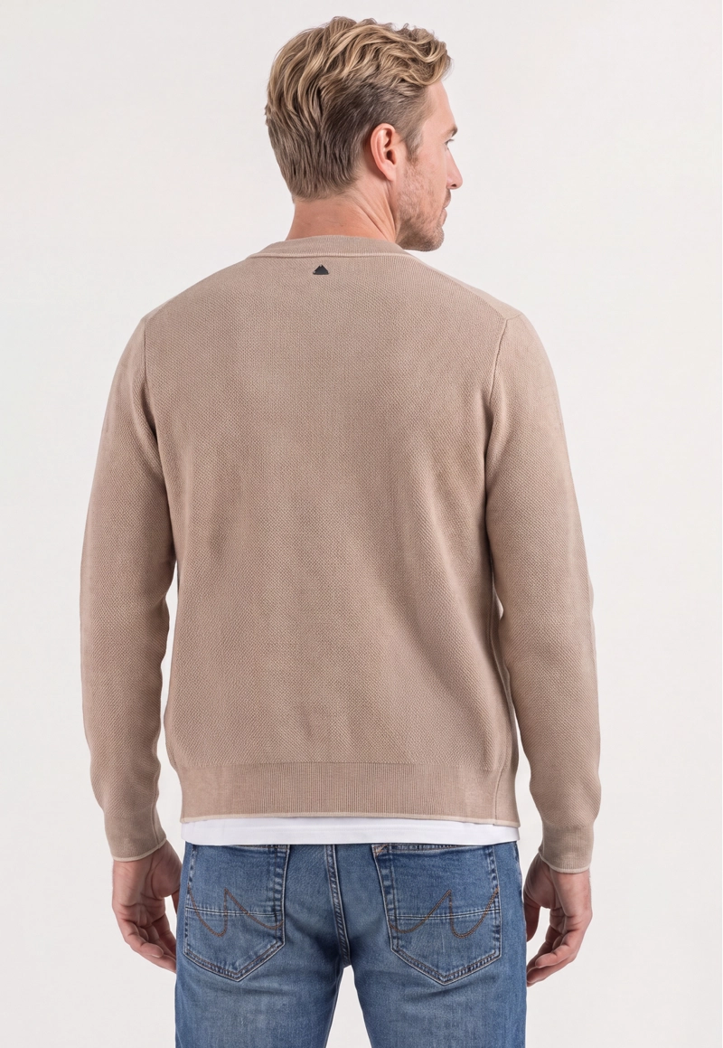 CARDIGAN RODEZ TAUPE - 3