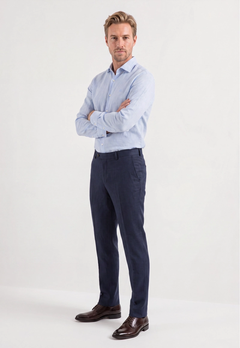 PANTALON CORK REGULAR NAVY - 2
