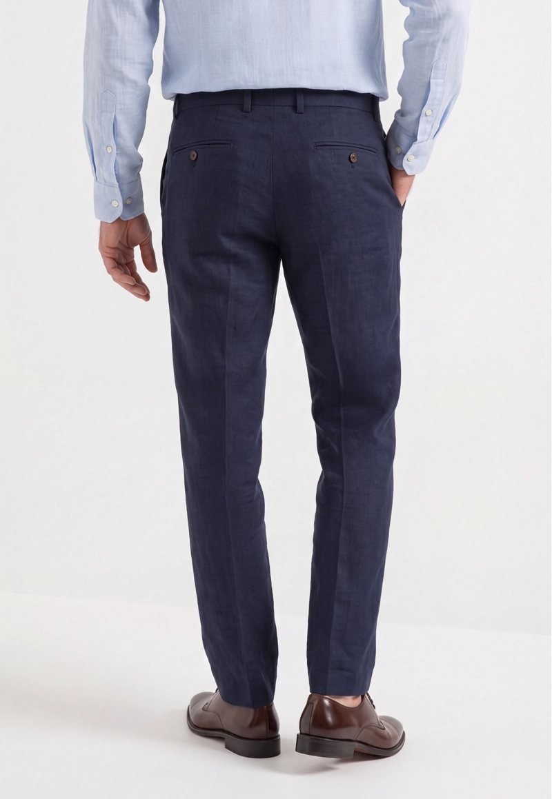 PANTALON CORK REGULAR NAVY - 3