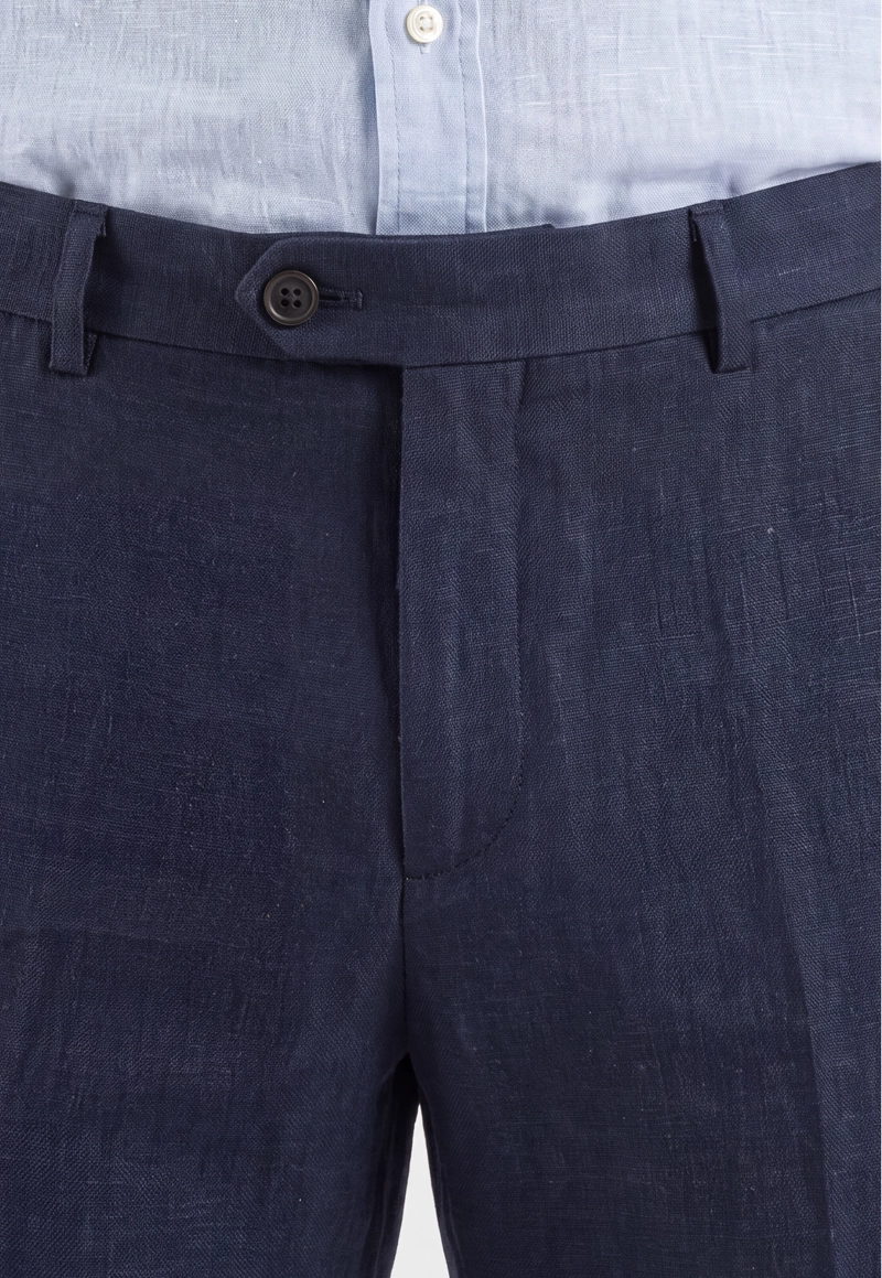 PANTALON CORK REGULAR NAVY - 4