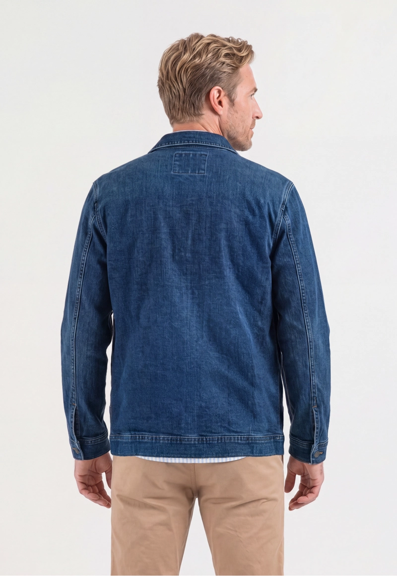 CHAQUETA MADRID DENIM INDIGO - 3