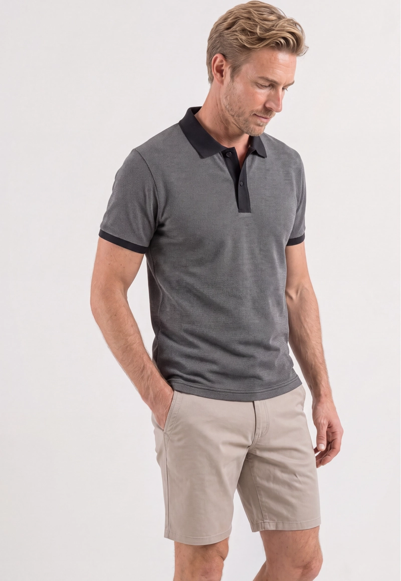 POLO MILAN REGULAR BLACK - 1