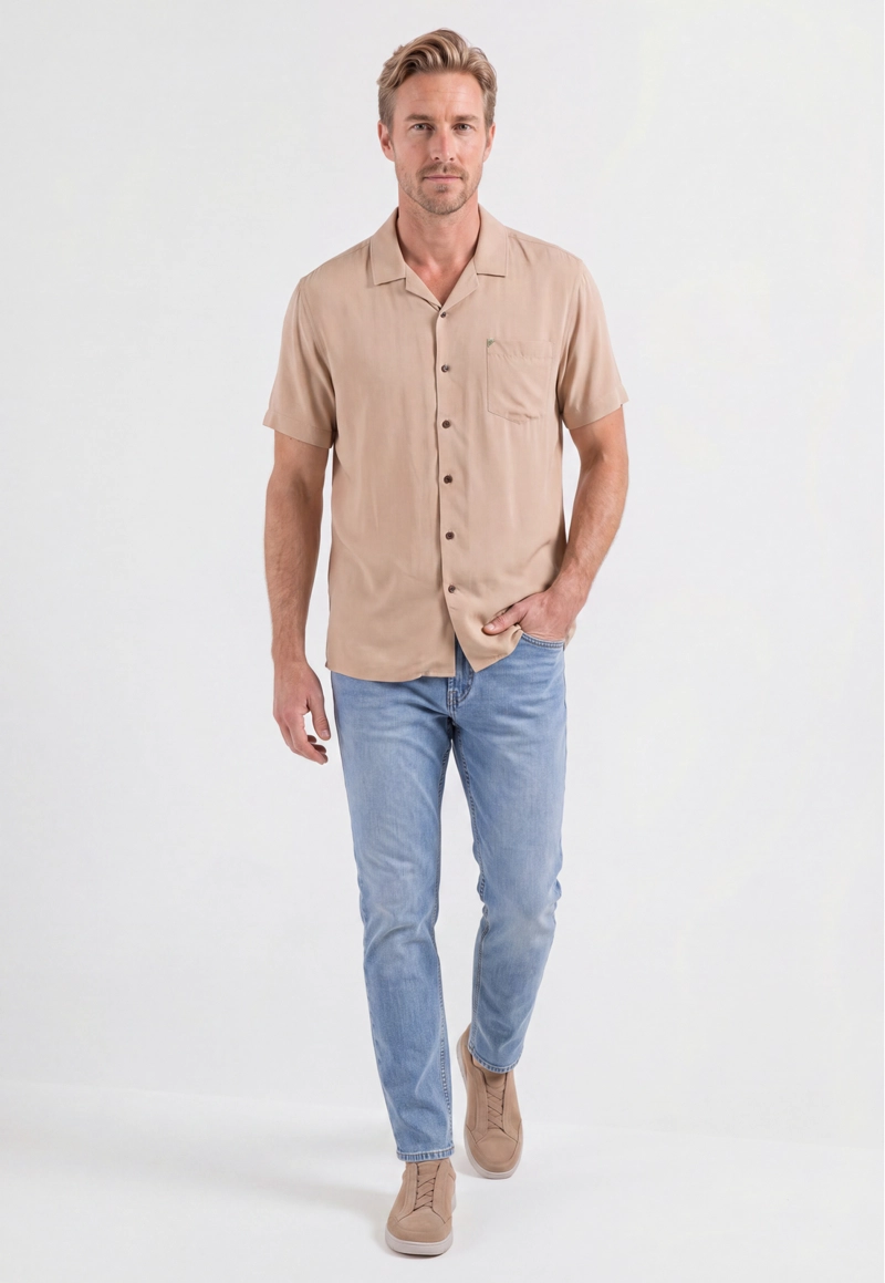 CAMISA KNOWSLEY TAUPE - 2