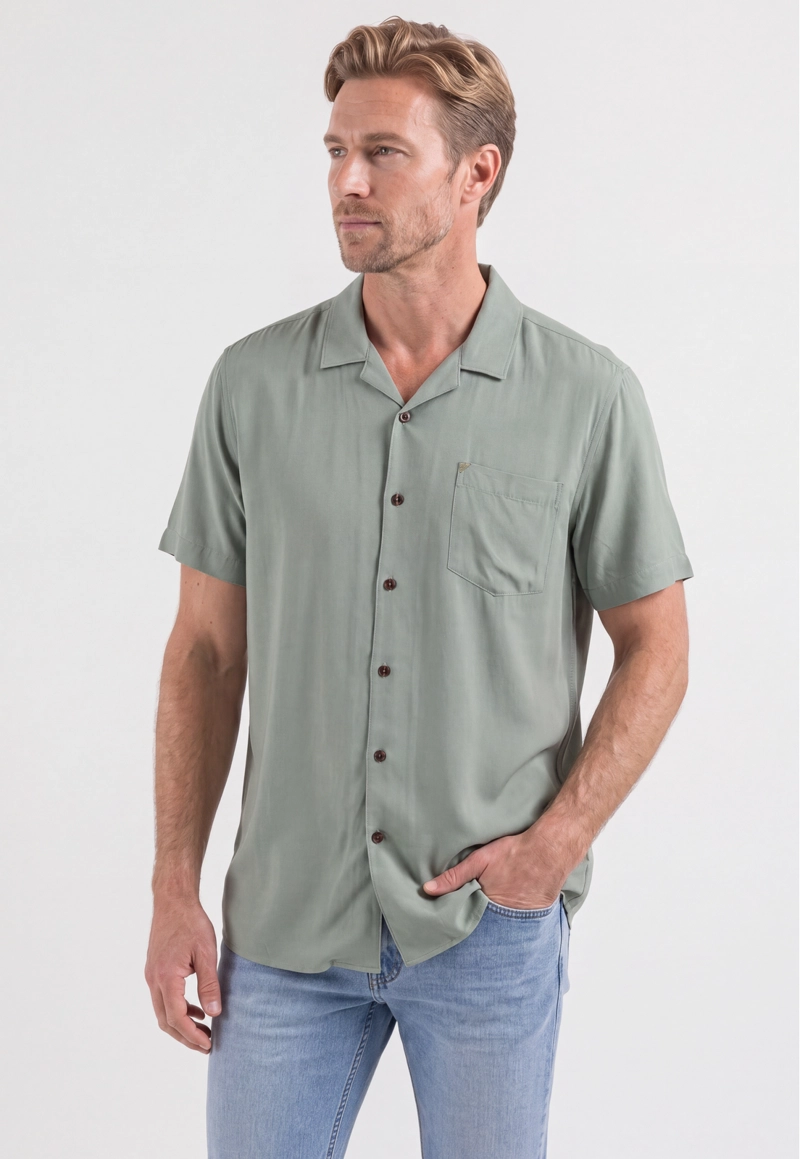CAMISA KNOWSLEY SAGE - 1