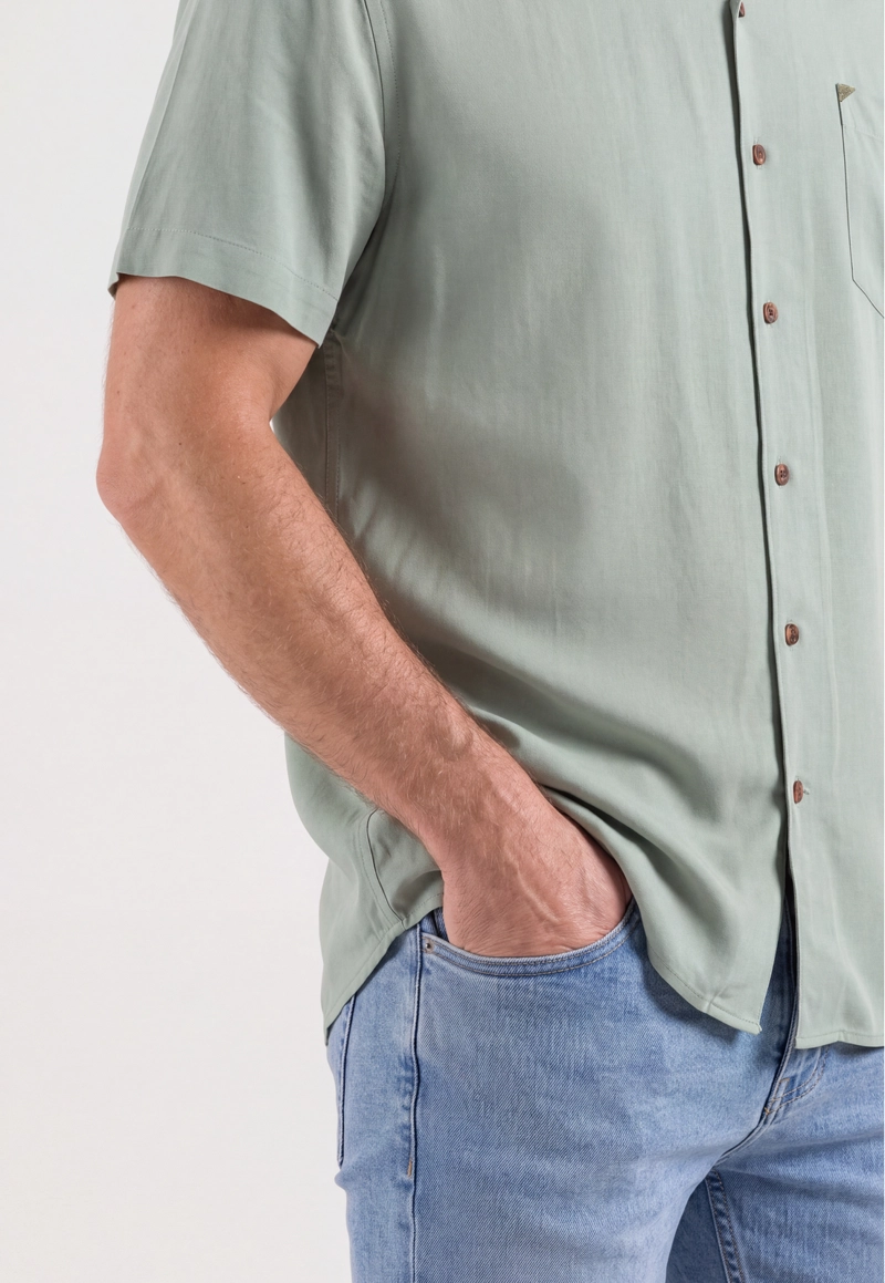CAMISA KNOWSLEY SAGE - 4