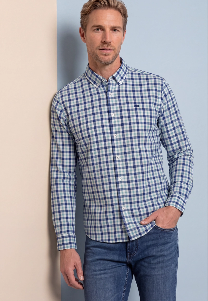 CAMISA TALENCE AQUA - 5
