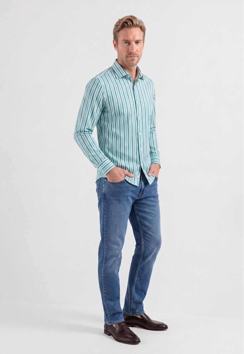 CAMISA BIARRITZ GREEN - 2