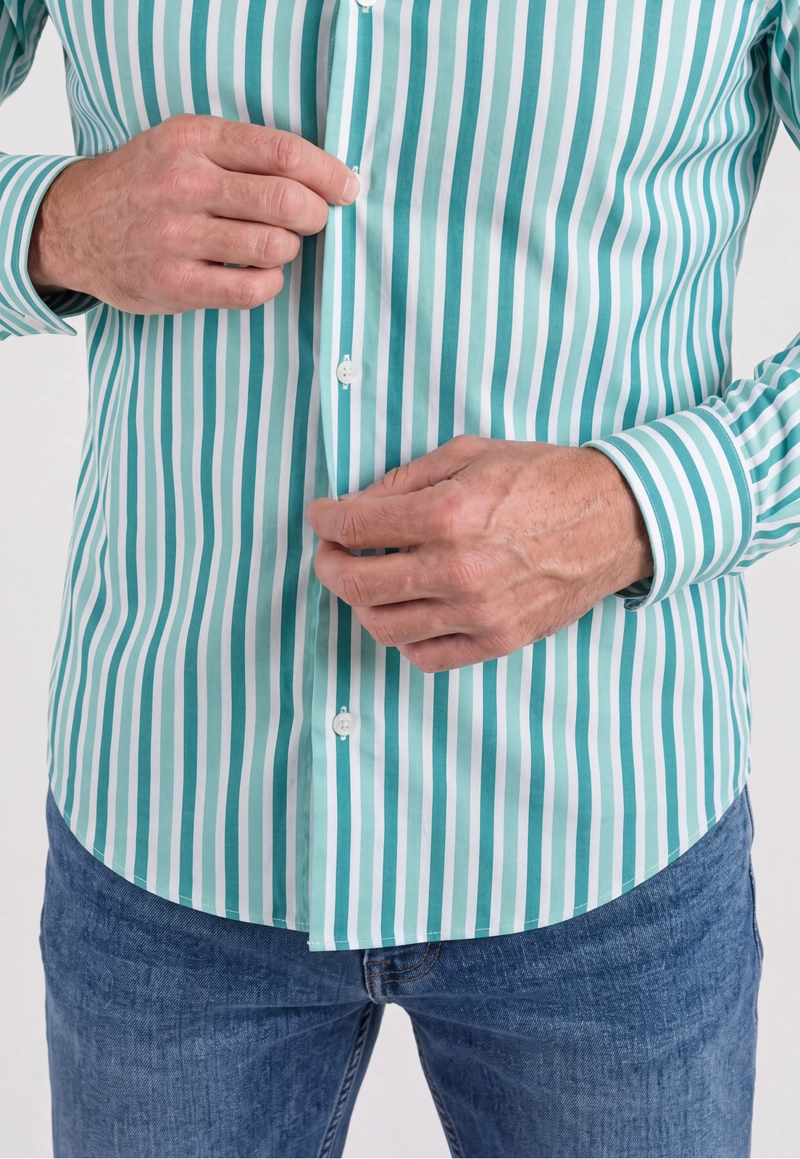CAMISA BIARRITZ GREEN - 4