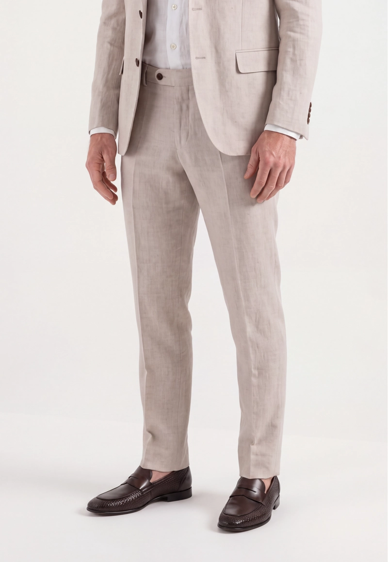 PANTALON CORK NATURAL - 1