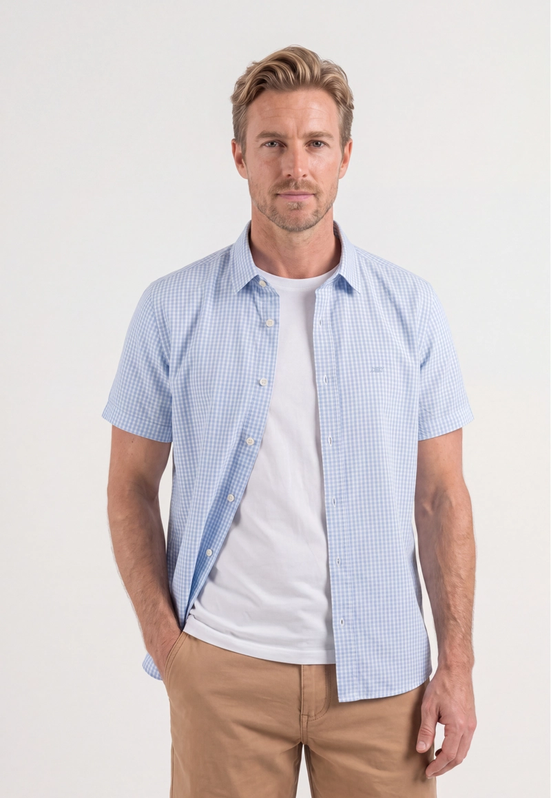 CAMISA SAUMUR AQUA - 1