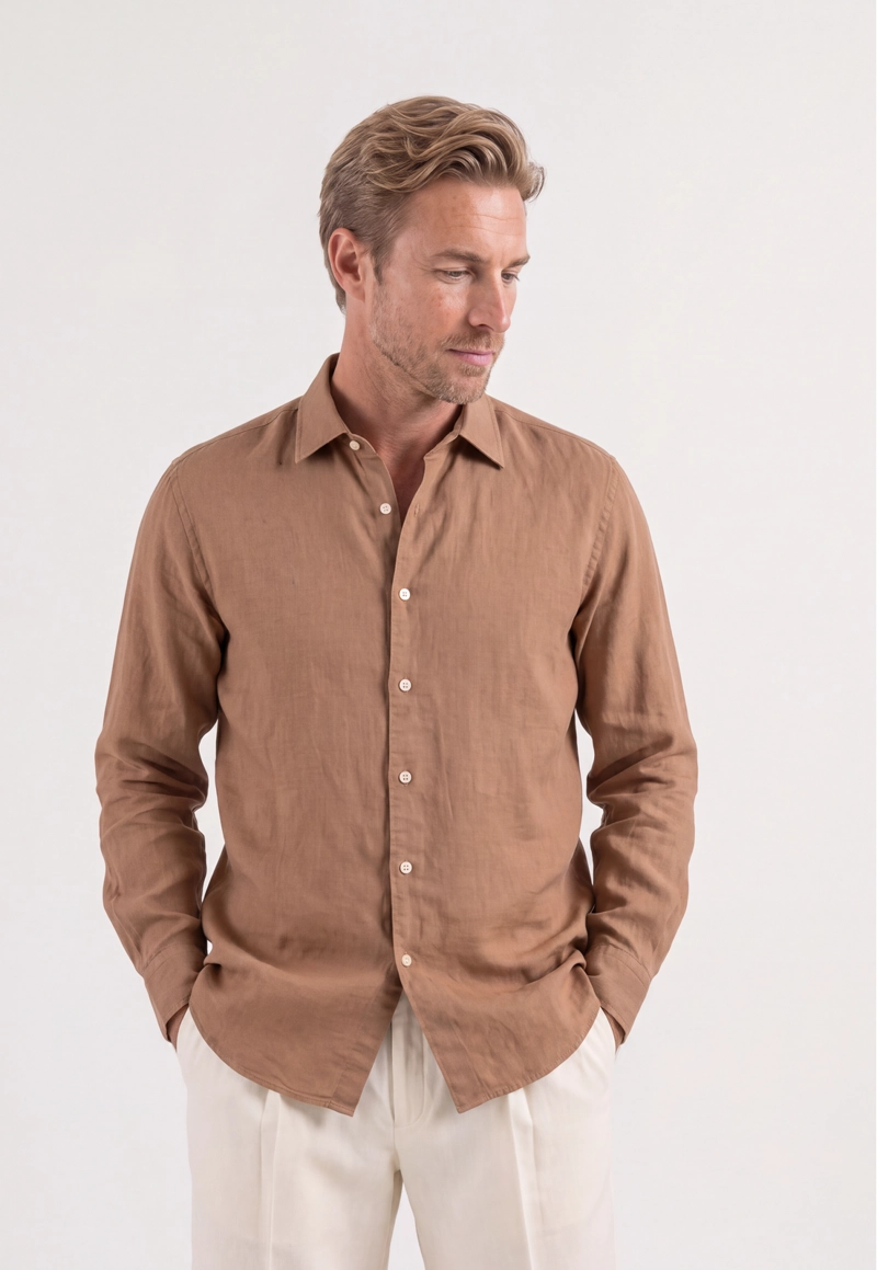 CAMISA SEILLANS TOASTED - 1