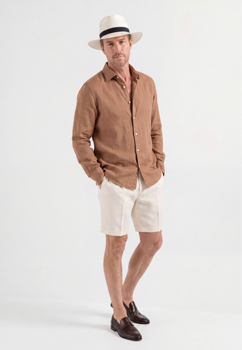 CAMISA SEILLANS TOASTED - 2