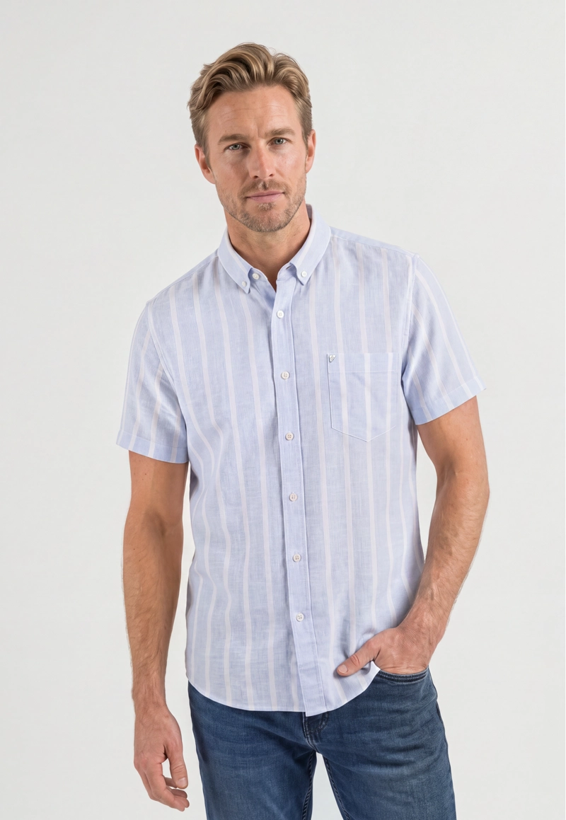 CAMISA CANNES SKY - 1
