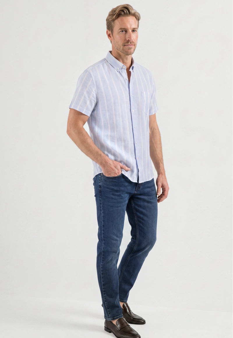 CAMISA CANNES SKY - 2
