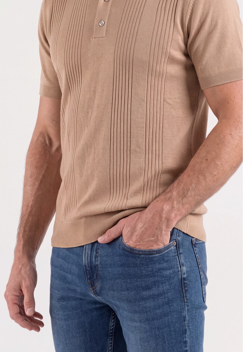 POLO DRANCY TAUPE - 4
