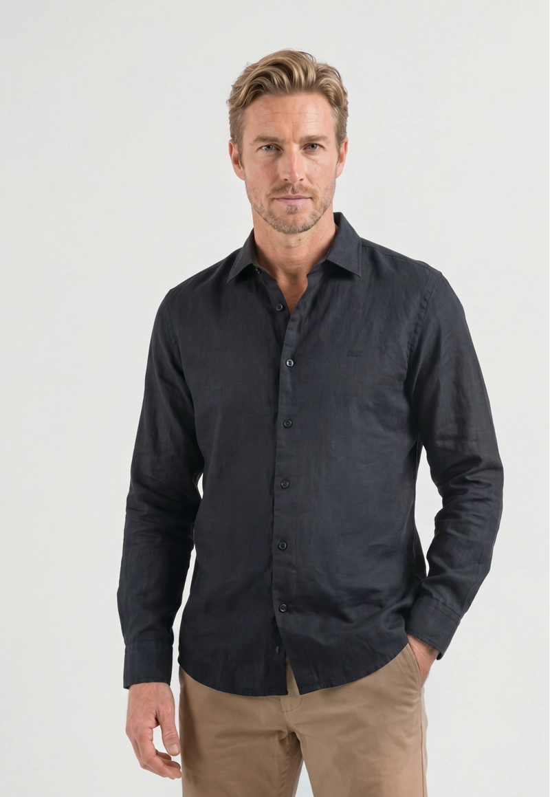 CAMISA LEICESTER BLACK - 1
