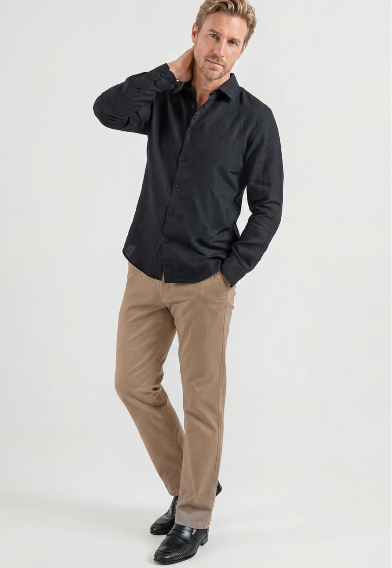 CAMISA LEICESTER BLACK - 2