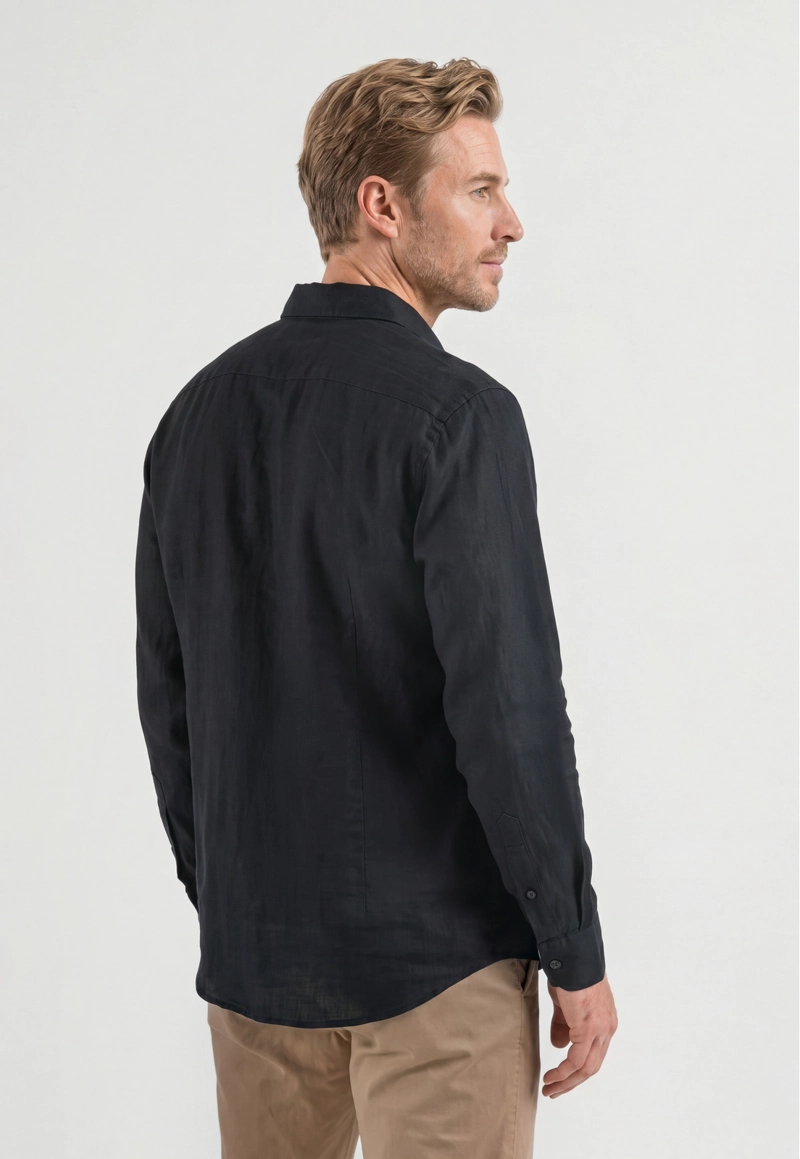 CAMISA LEICESTER BLACK - 3