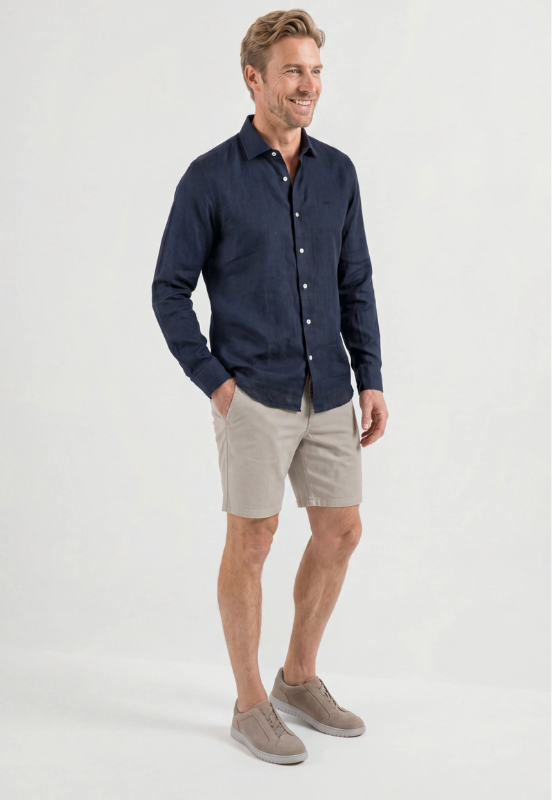 CAMISA LEICESTER NAVY - 2