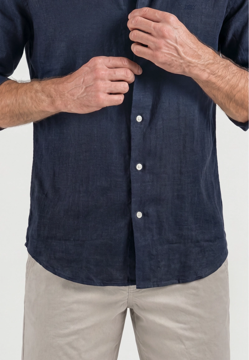CAMISA LEICESTER NAVY - 4