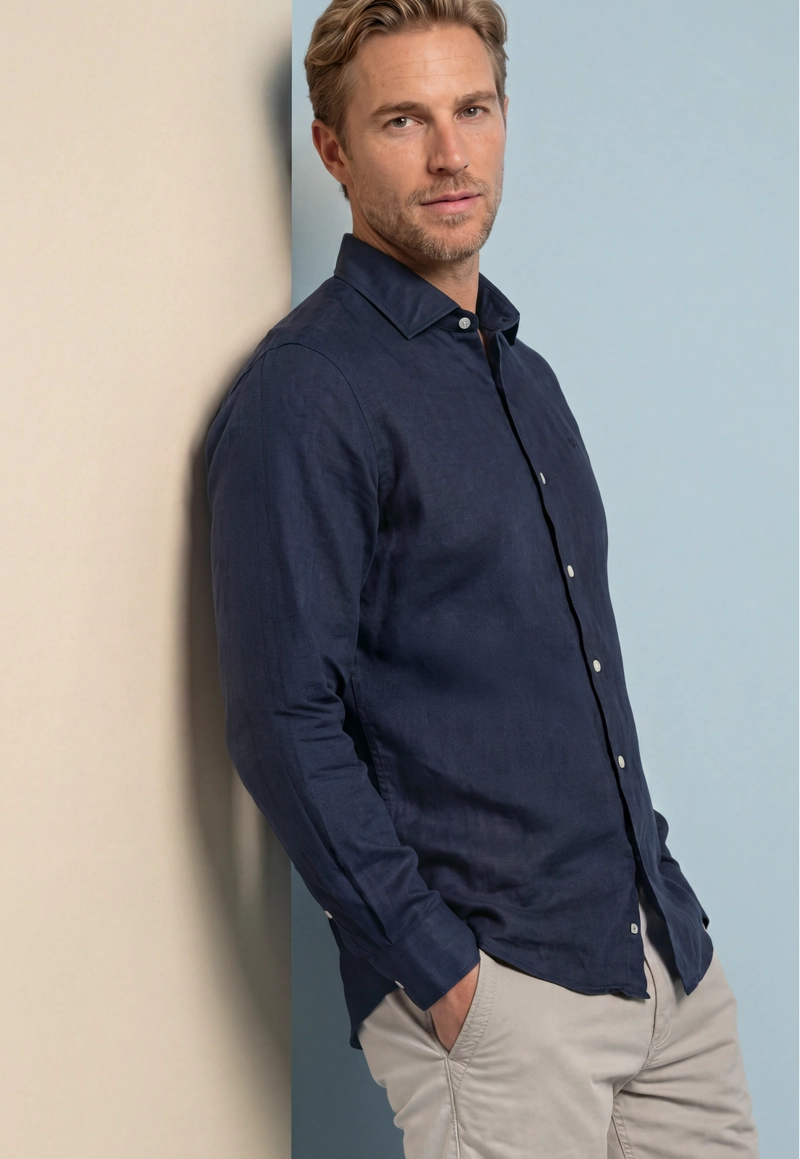 CAMISA LEICESTER NAVY - 5