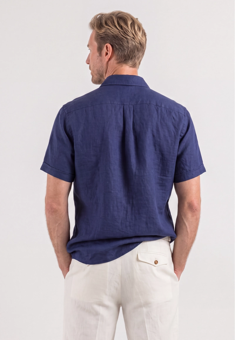 CAMISA COLCHESTER NAVY - 3