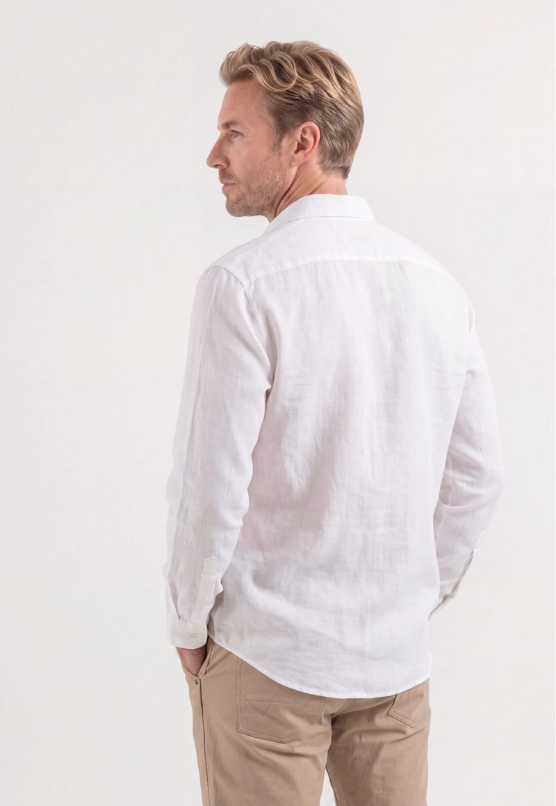 CAMISA LEICESTER SLIM WHITE - 3