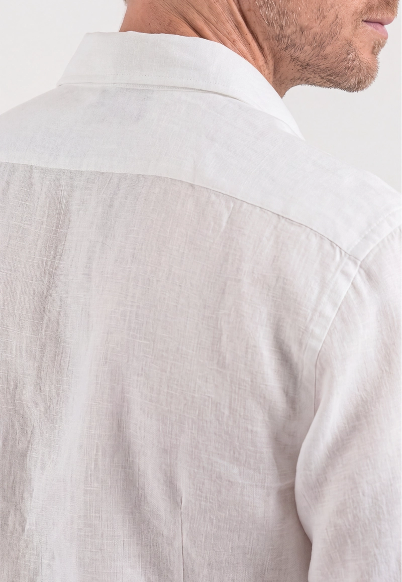 CAMISA LEICESTER SLIM WHITE - 4