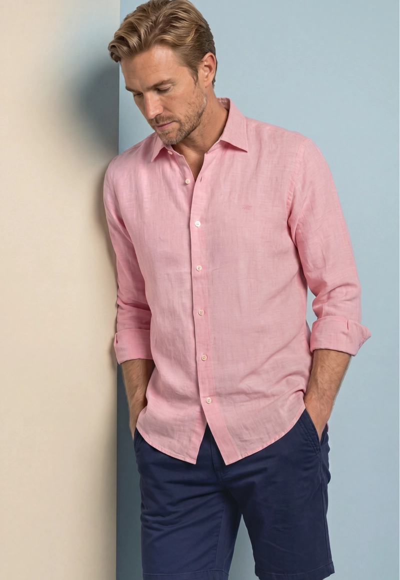 CAMISA VALENCE PINK - 5