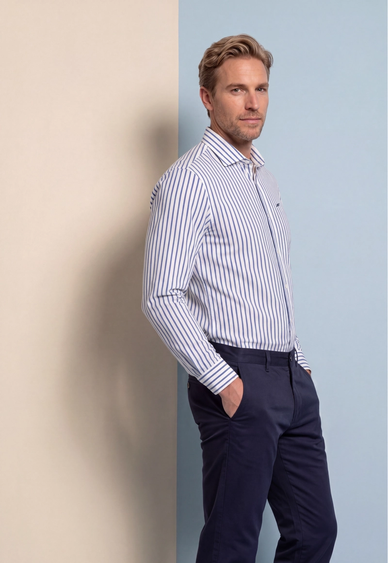 CAMISA MONACO BLUE - 5