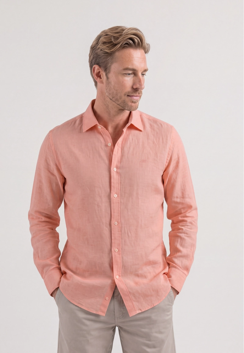 CAMISA LEICESTER ORANGE - 1