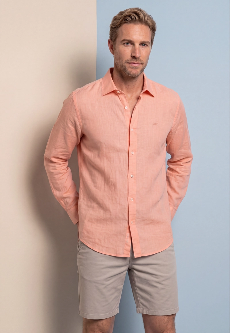 CAMISA LEICESTER ORANGE - 5