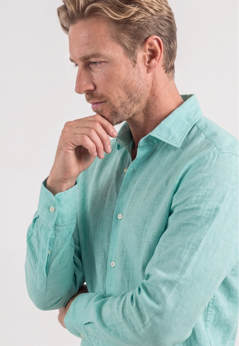CAMISA VALENCE AQUA - 4