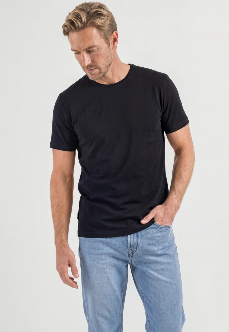 POLERA BERLIN REGULAR BLACK - 1