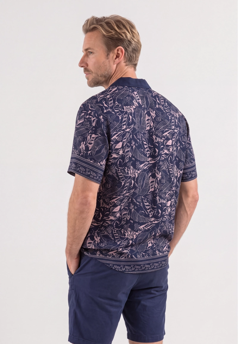 CAMISA BELFORT NAVY - 3