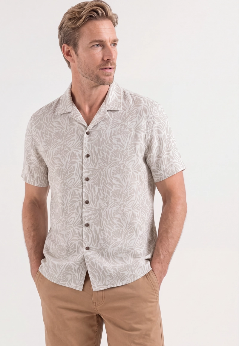 CAMISA LANGRES TAUPE - 1
