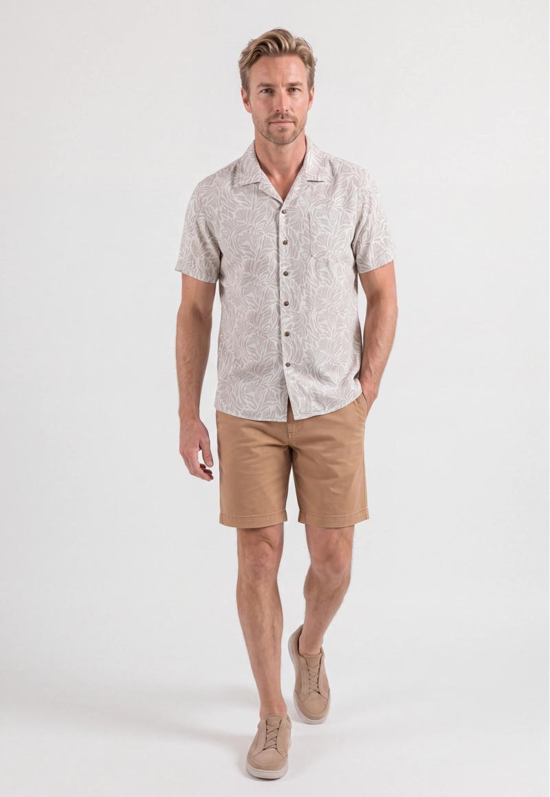 CAMISA LANGRES TAUPE - 2
