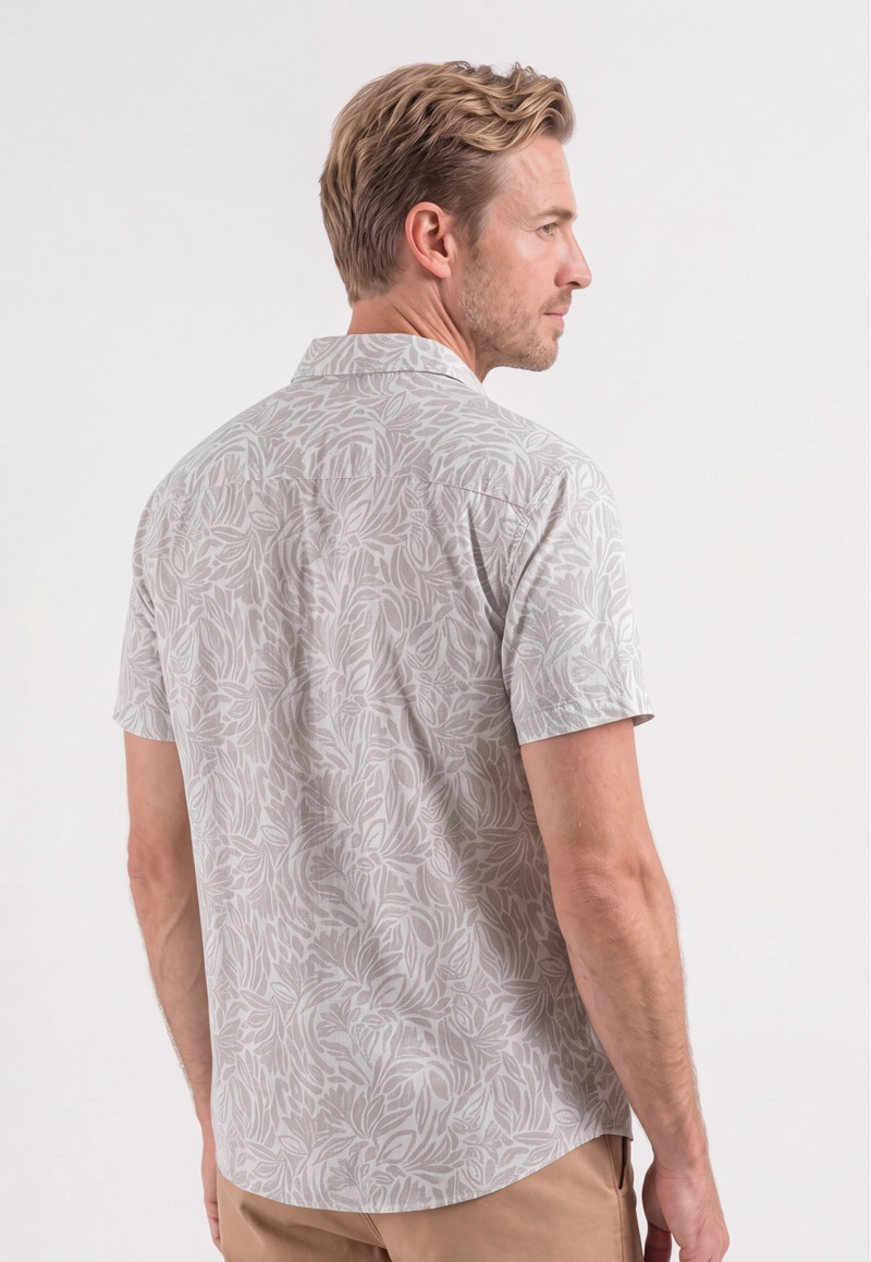 CAMISA LANGRES TAUPE - 3