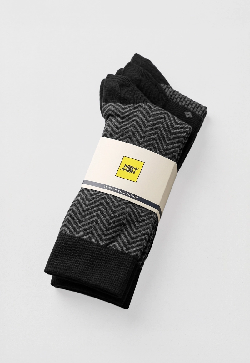 TRIPACK DERBY BLACK - 1