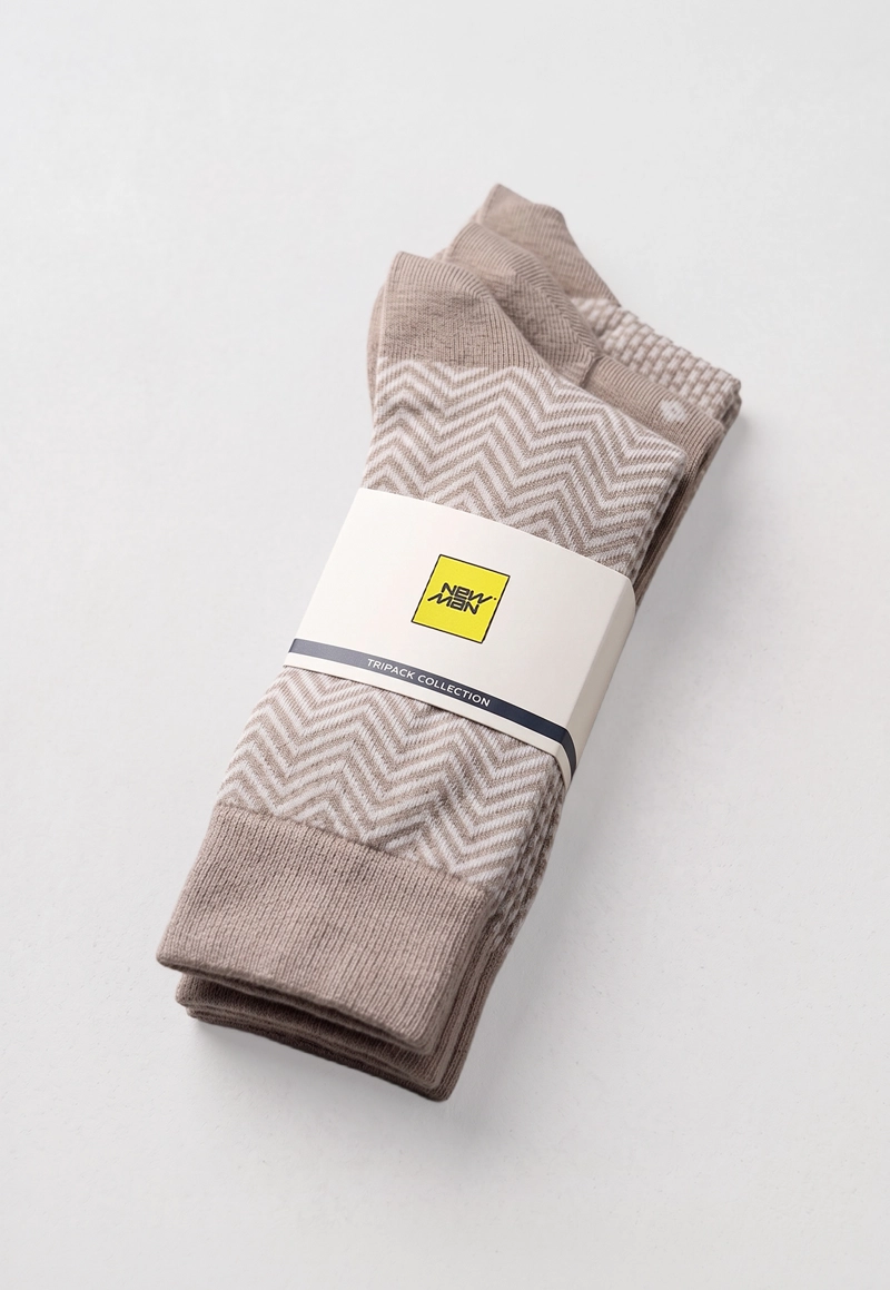 TRIPACK DERBY TAUPE - 1