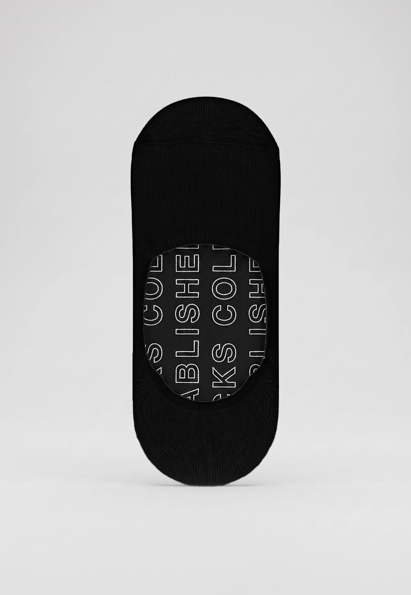 CALCETIN INVISIBLE BLACK - 1