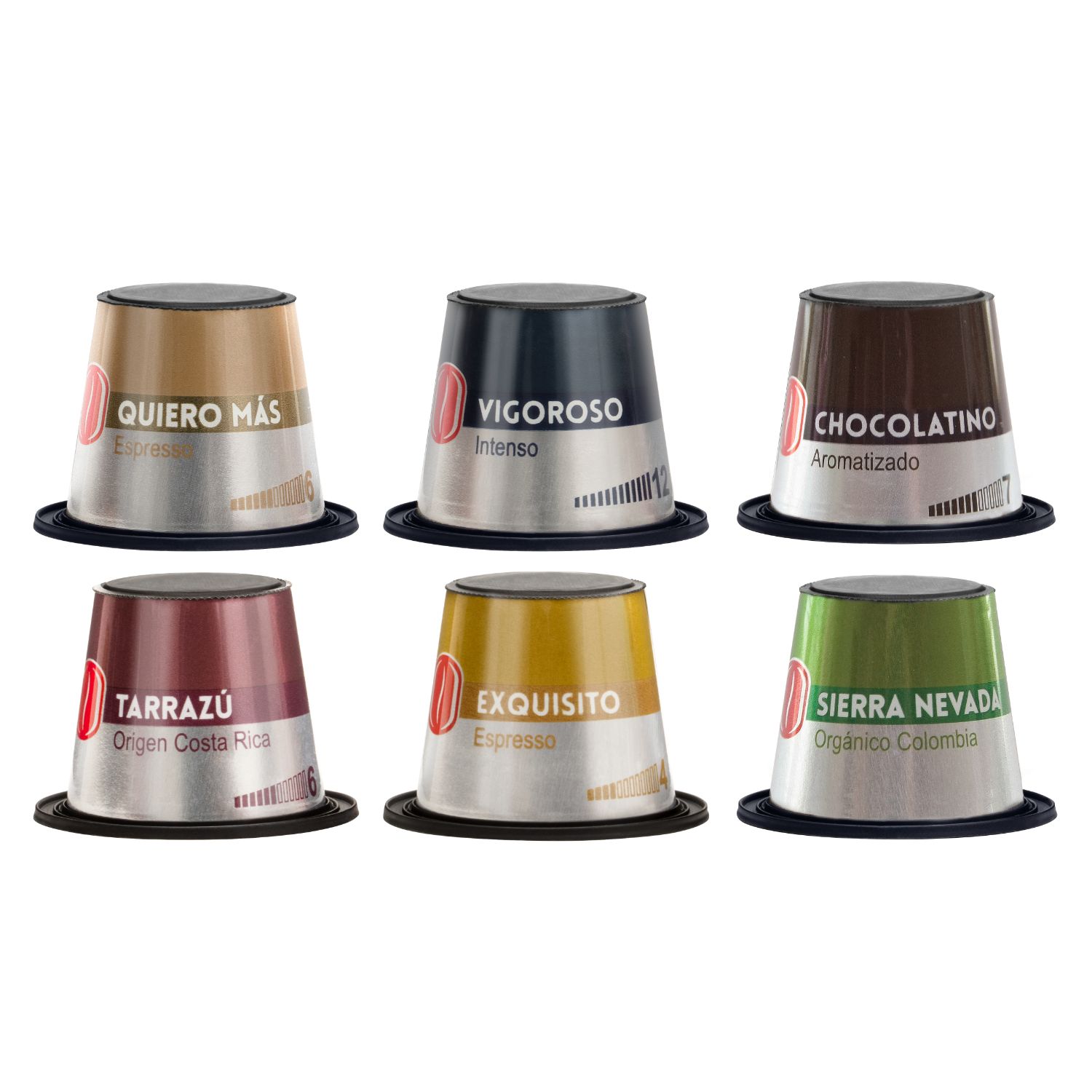 CAFÉ CARIBE CAJA 60 CAPSULAS MIX PREMIUM INA COMPATIBLES NESPRESSO - 2